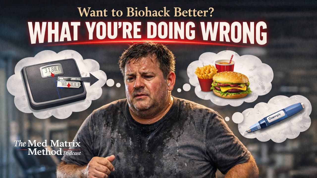 Is Biohacking Just Hype? What Actually Works for Weight Loss and Energy - Med Matrix functional medicine video