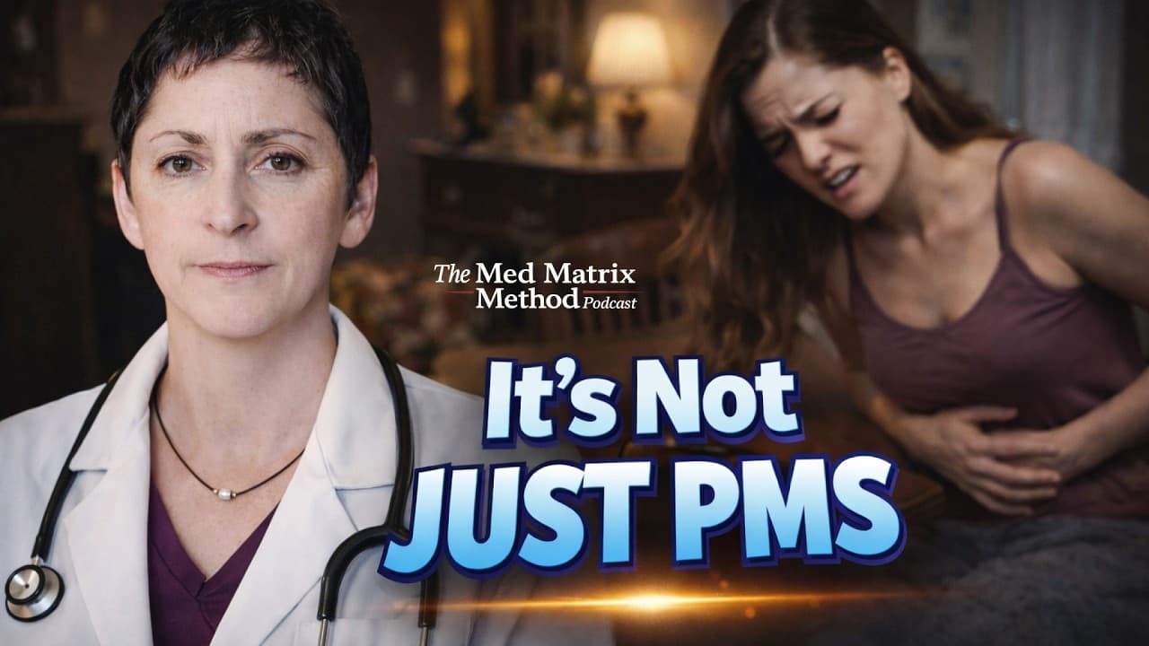 PMS, Acne, and Stubborn Belly Fat? How Your Gut Microbiome Controls Estrogen Levels - Med Matrix functional medicine video