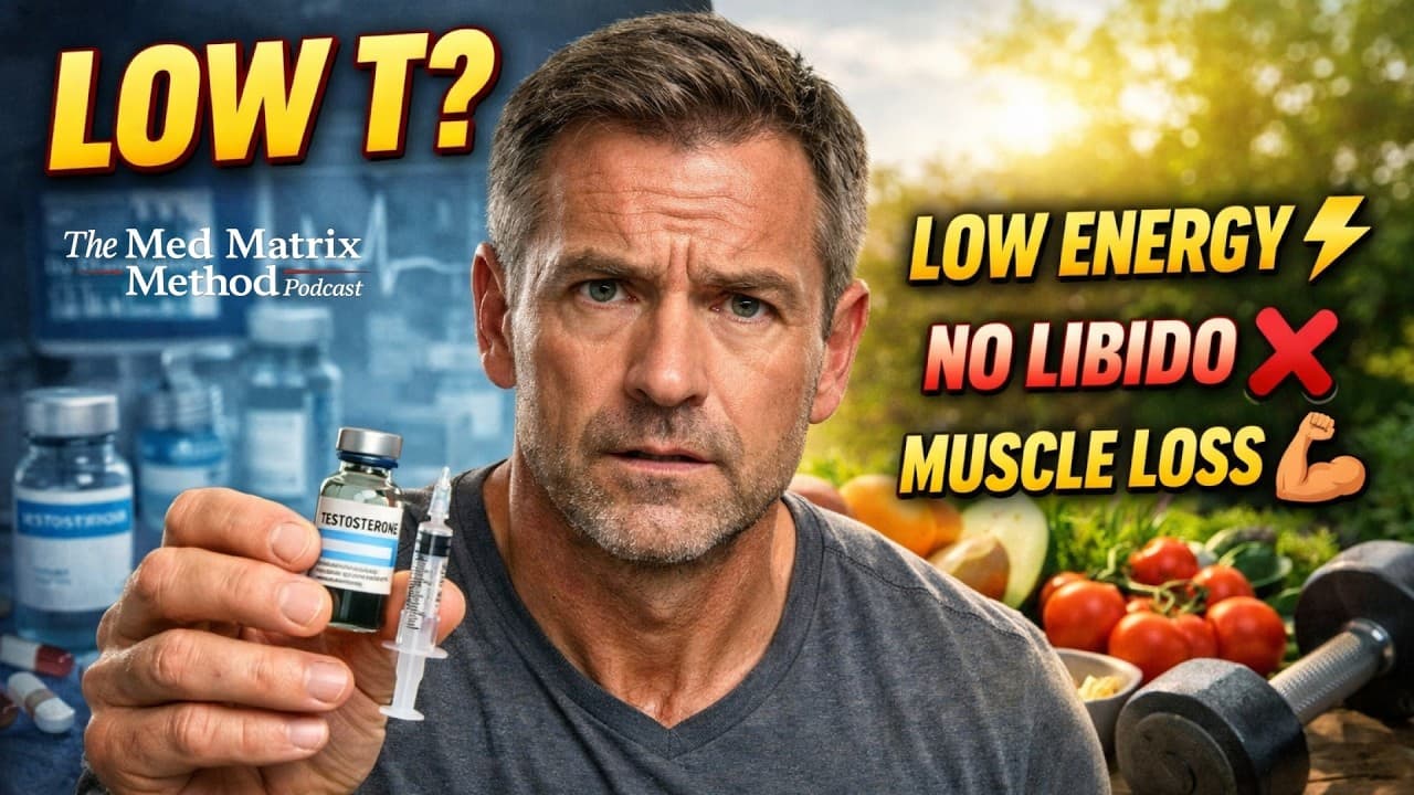 Low Testosterone in Men Over 40: Symptoms, Optimal Ranges, and When You Actually Need TRT - Med Matrix functional medicine video