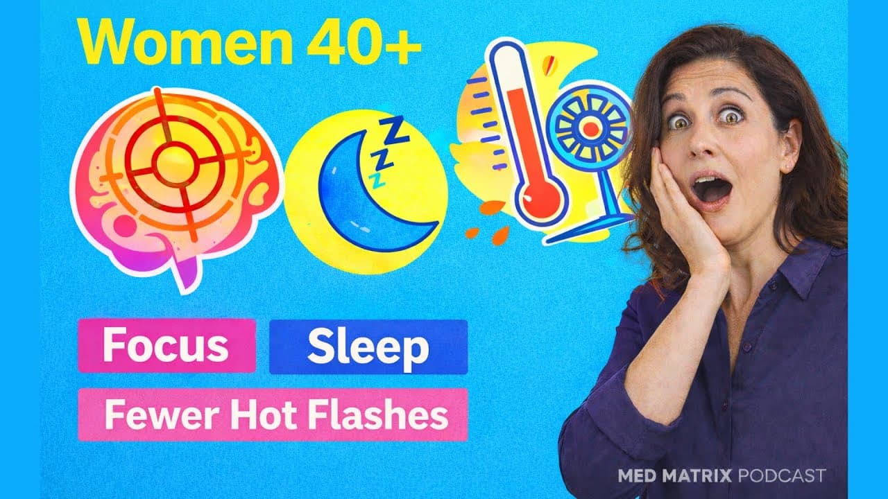 Bioidentical HRT for Women Over 40: Testosterone, the Dutch Test, and Why Mail-Order Hormones Fall Short - Med Matrix functional medicine video