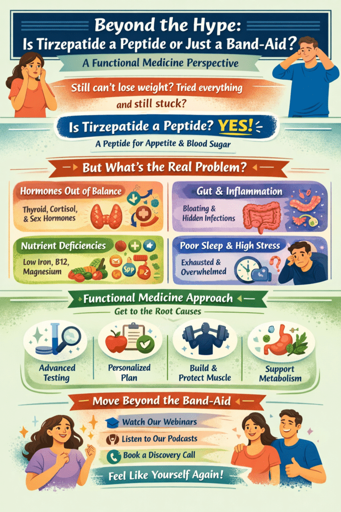 Beyond the Hype: Is Tirzepatide a Peptide or Just a Band-Aid? A Functional Medicine Perspective - Med Matrix blog