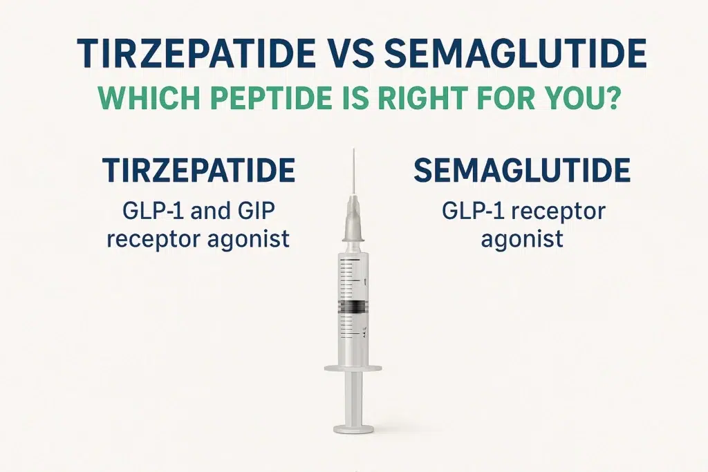 Tirzepatide vs Semaglutide: Which Peptide Is Right for You? - Med Matrix functional medicine blog