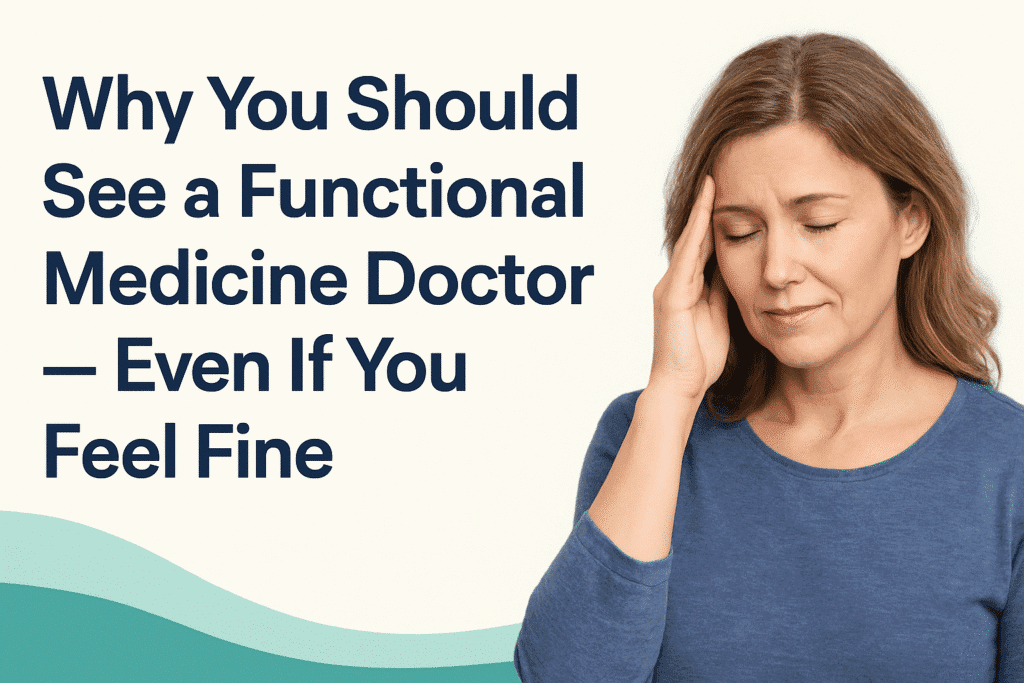 Why You Should See a Functional Medicine Doctor — Even If You Feel Fine - Med Matrix blog